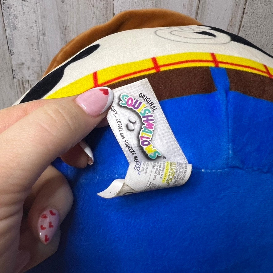 Disney Toy Story Woody Squishmallow Plush Medium 14"