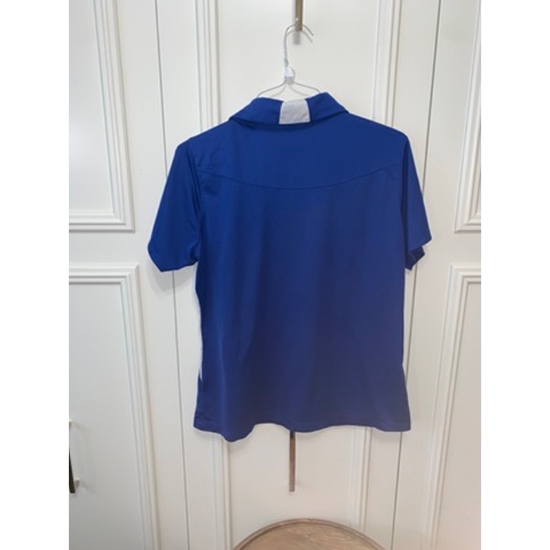 Bolles Bulldogs Ladies' Colorblock Polo Blue XL Bolles Volleyball Shirt