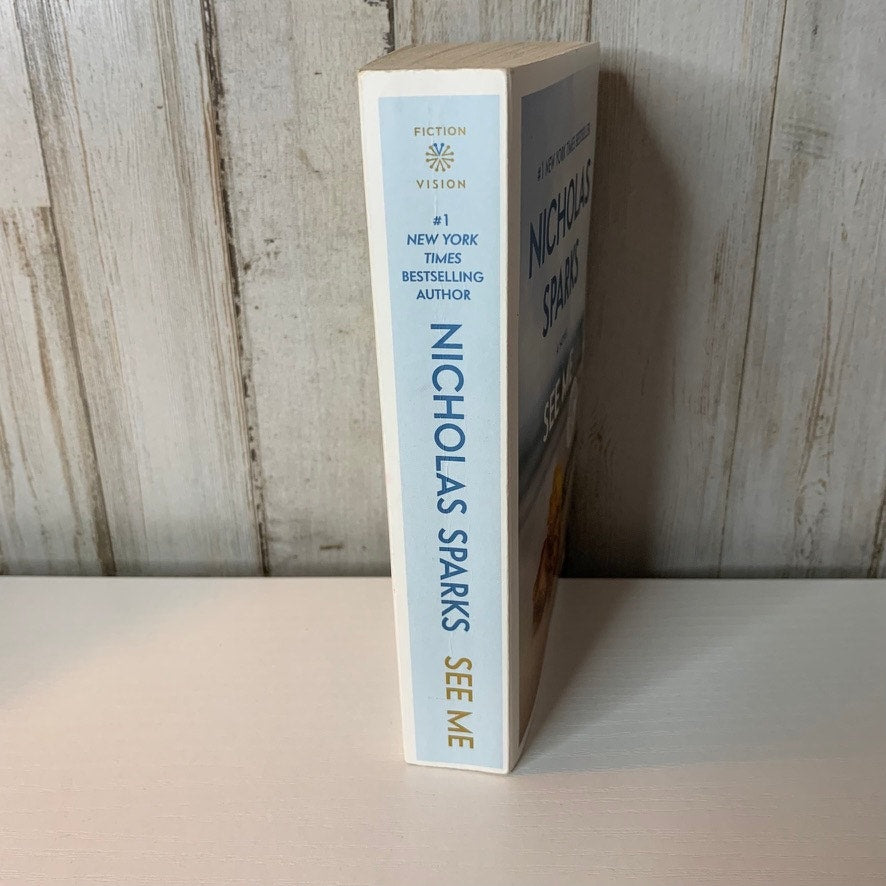 See Me Nicholas Sparks Trade Paperback Romance Suspense