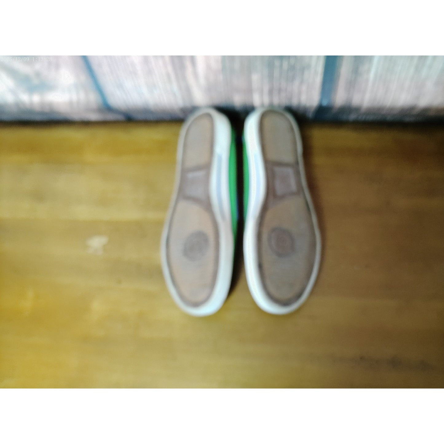 Polo Ralph Lauren Womens Boat Shoes Blue Green Size 9.5