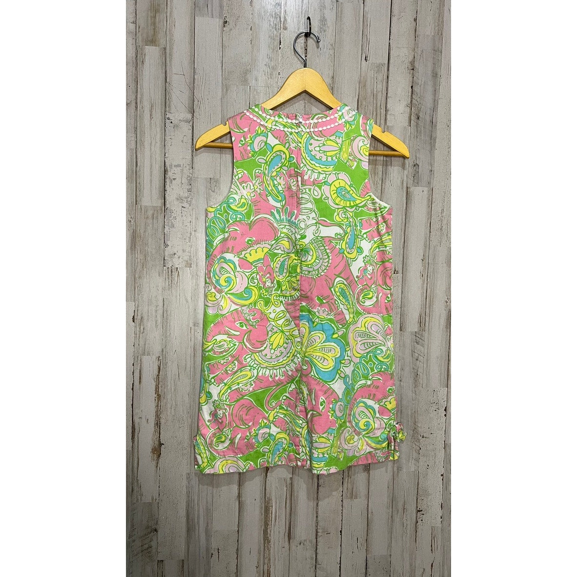 Lilly Pulitzer Kids Girl's Size 14 Floral Shift Dress Sleeveless Summer