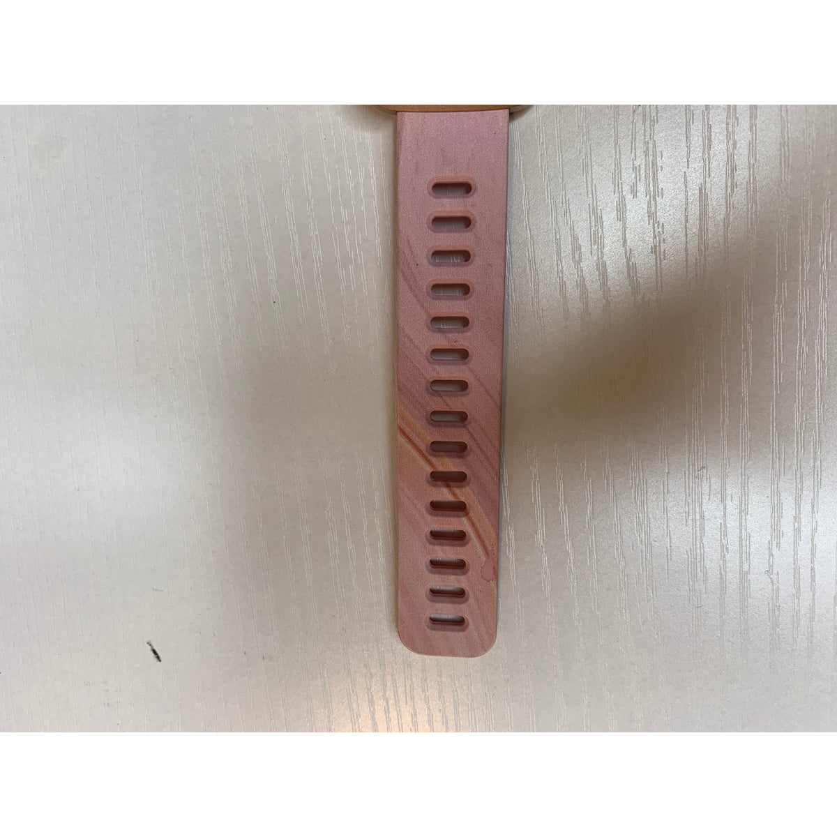 iTime Rose Gold Smart Sports Bracelet Fitness Tracker Pink Silicone Band NOT TESTED