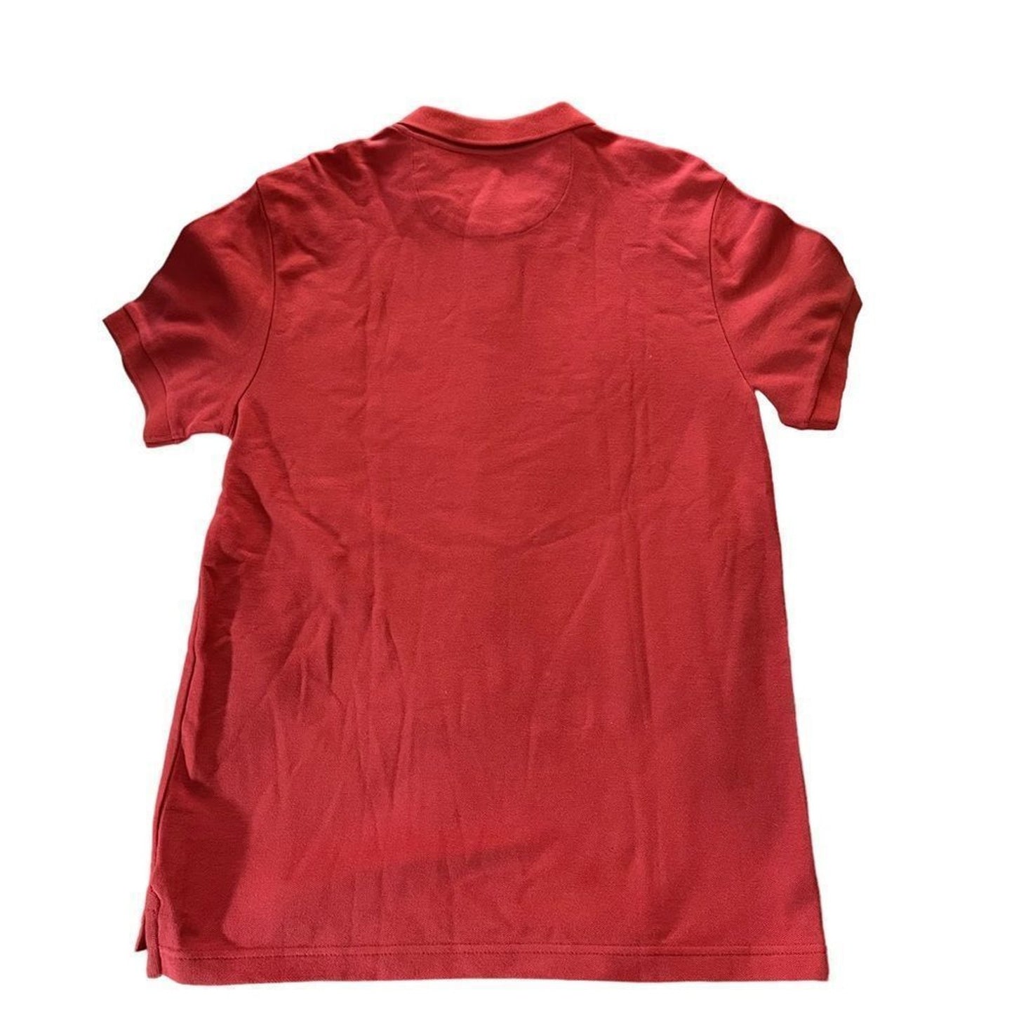 NWT Chaps Polo Shirt Mens Large Red Short Sleeve Custom Fit Embroidered Logo