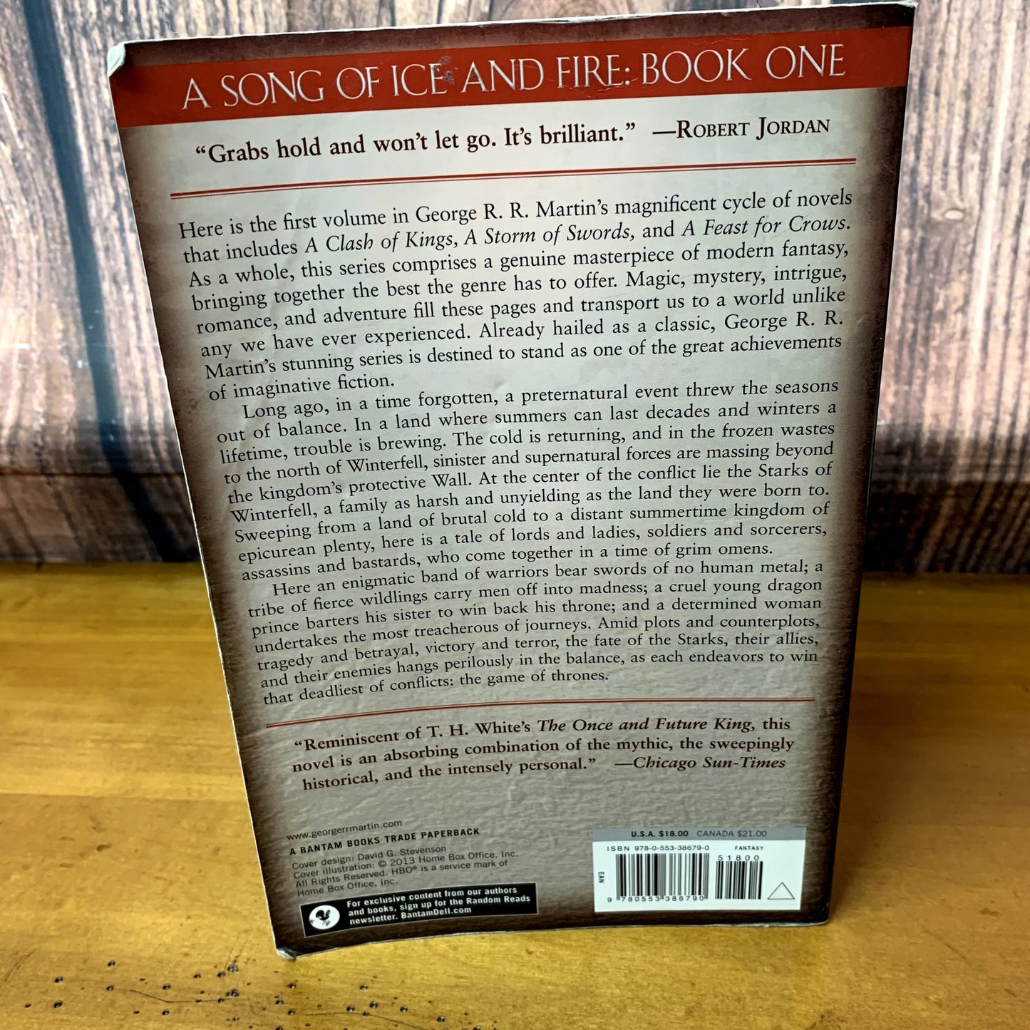 A Game of Thrones Paperback TV A Song of Ice and Fire Book 1