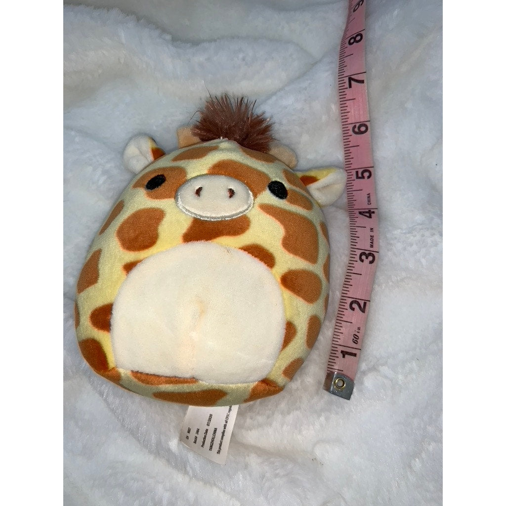 Squishmallows Mini Gary Giraffe Bee Happy Plush Toy Multicolor