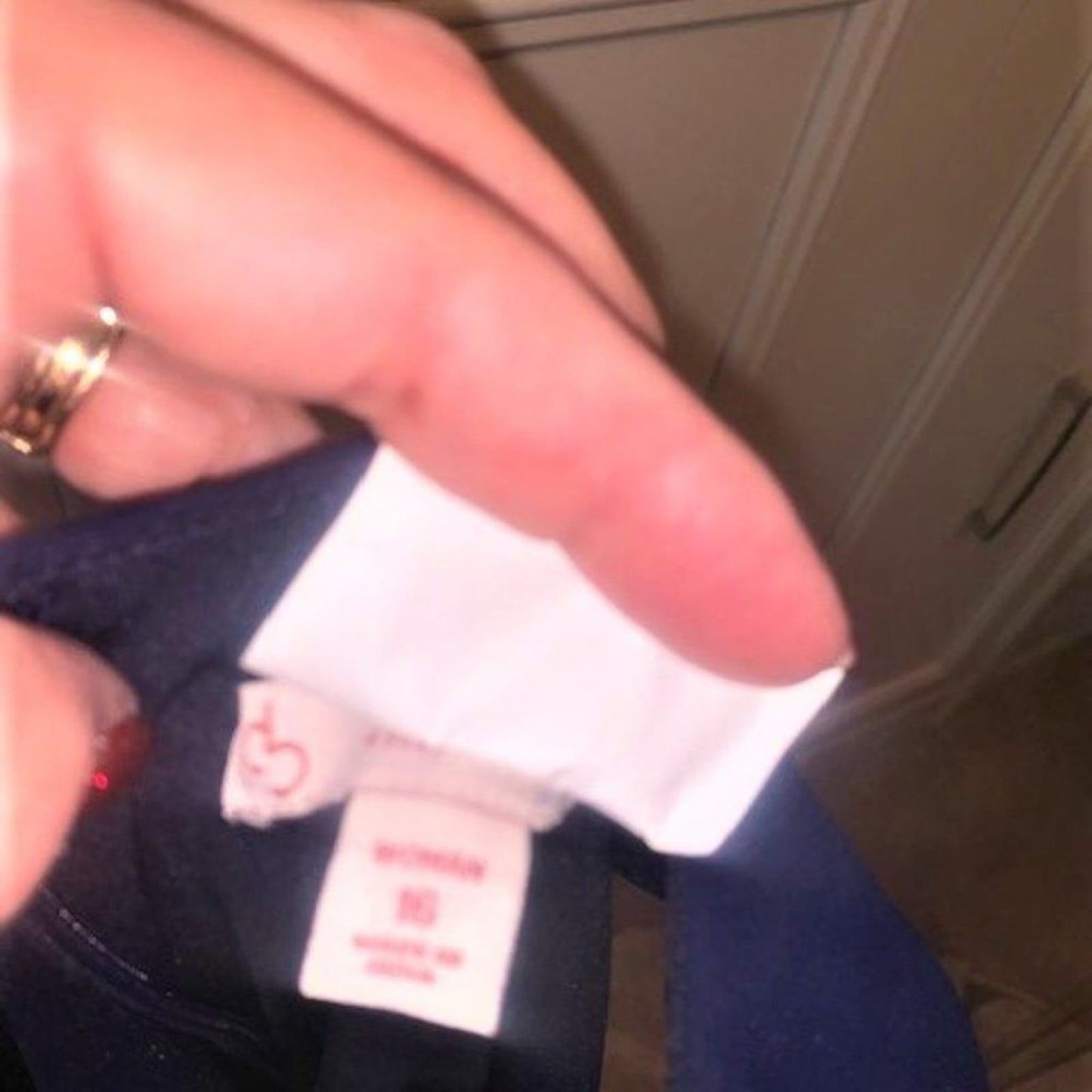 db Navy cocktail party filmy dress 16 EUC