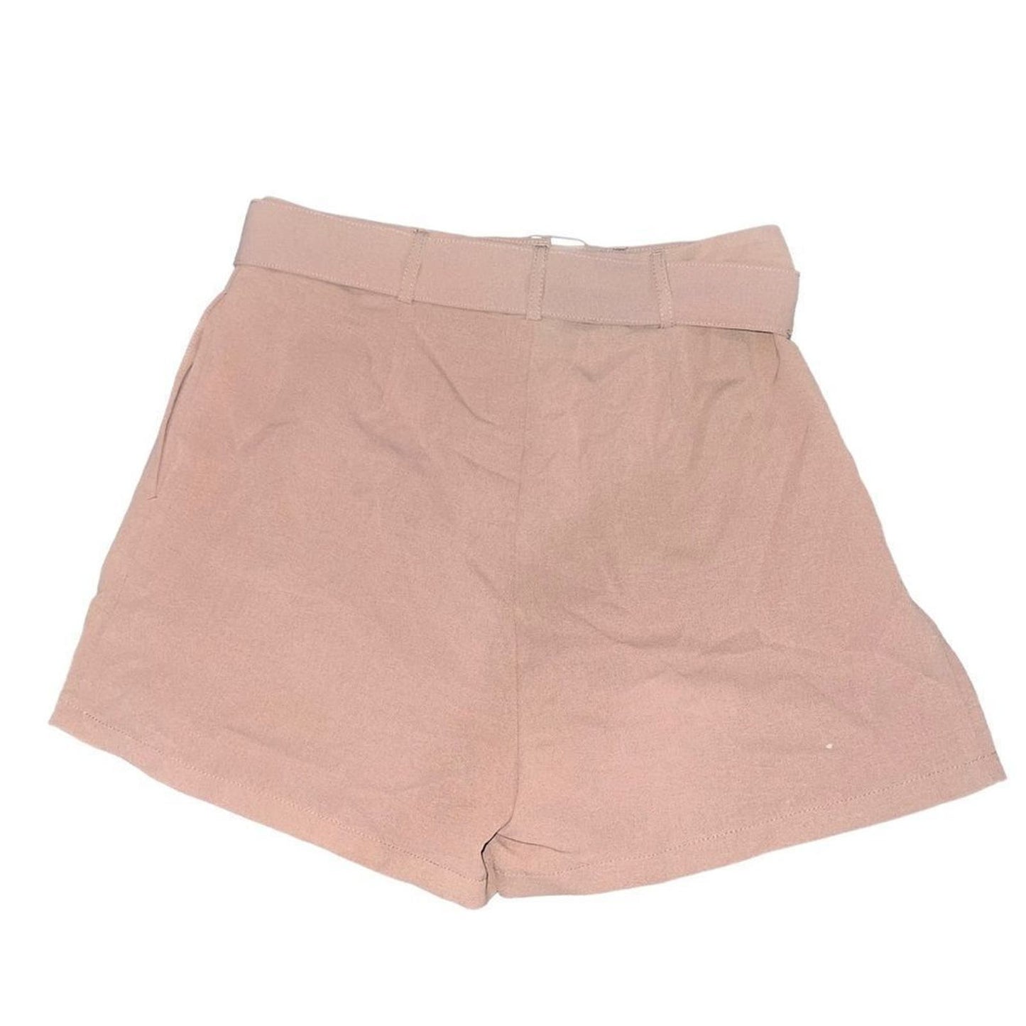 NWT Francesca's Blue Rain High Waisted Shorts with Belt Size Medium