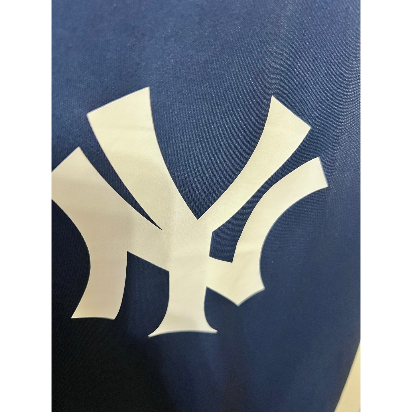 Nike New York Yankees Men's Blue MLB Jersey Size Large Short Sleeve