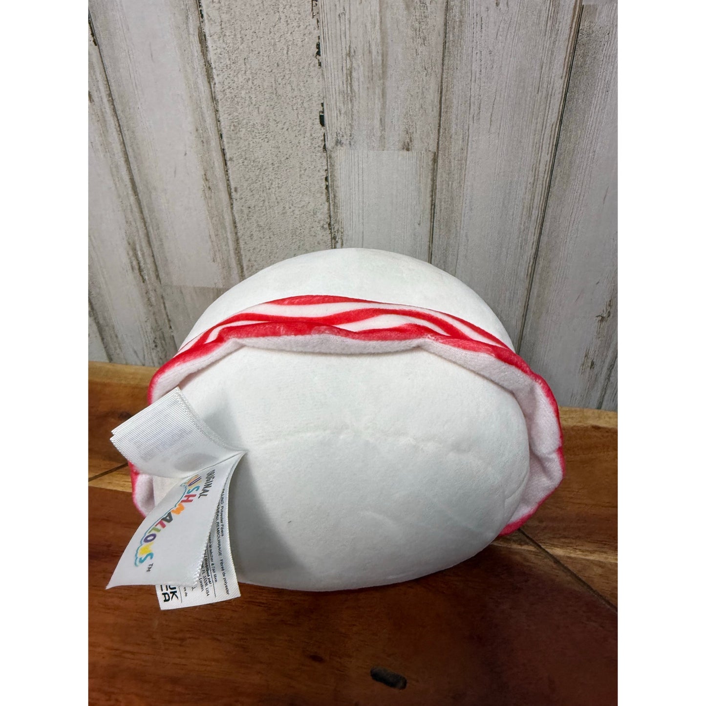 Hello Kitty Squishmallow Plush with Heart Sunglasses & Striped Suit Small 8”