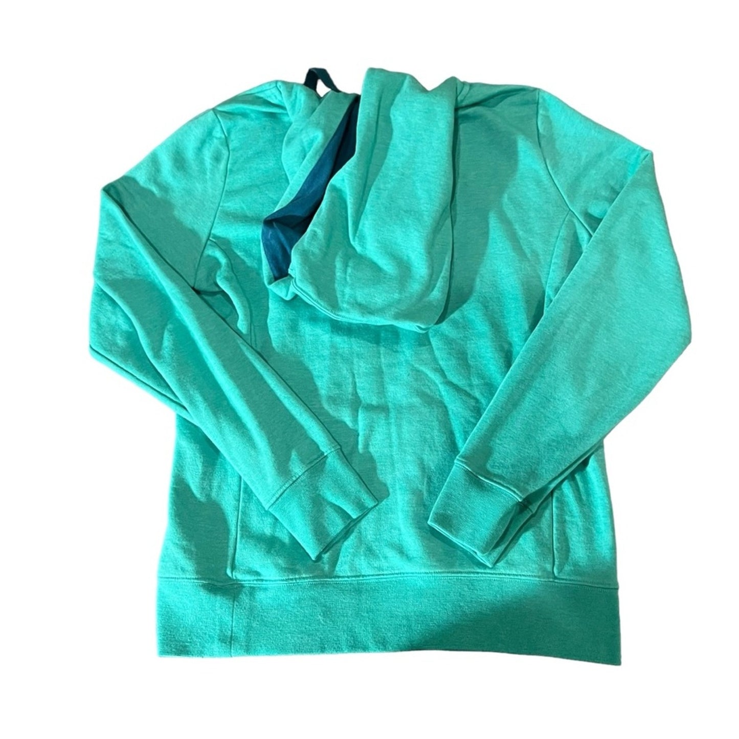 The North Face Hoodie Womens Size Medium Green Half Dome Logo Pullover