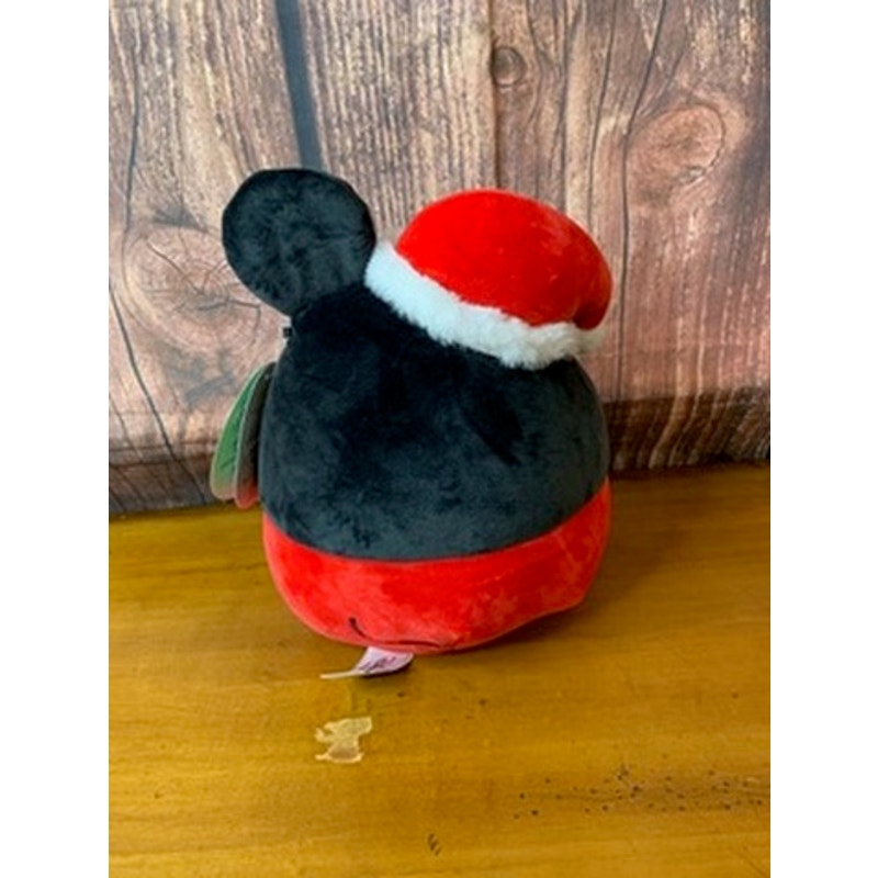 NWT Squishmallows Disney Holiday Mickey Mouse Santa Hat 8 in