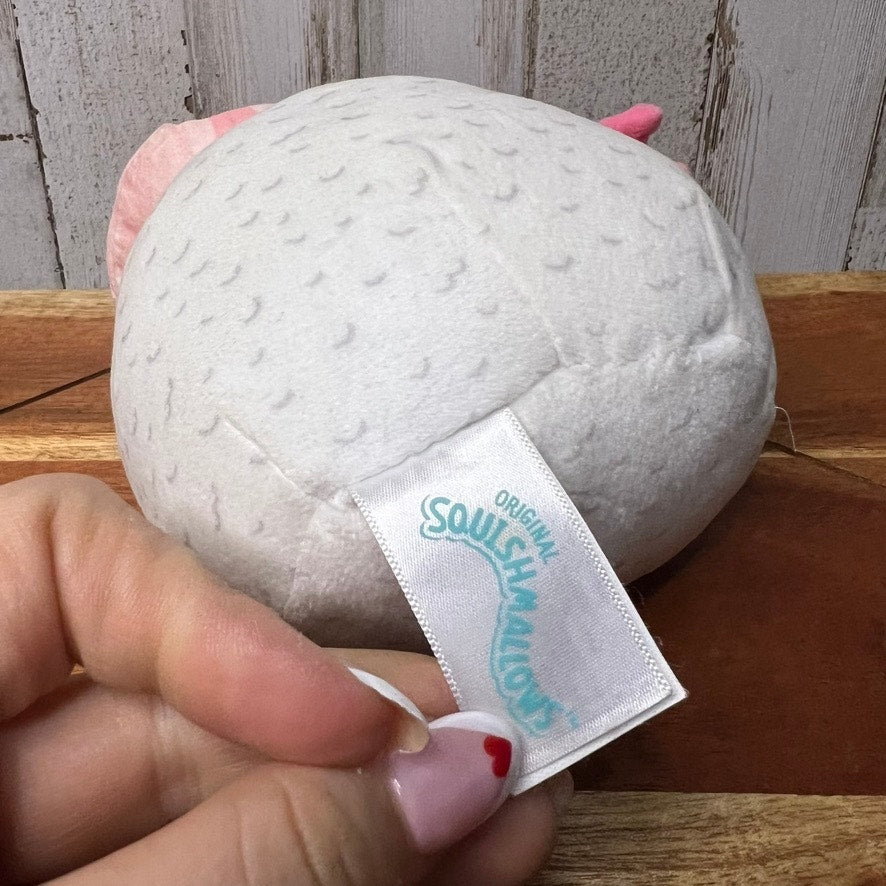 RARE Squishmallow 5" Keina Shrimp Sushi Plush Toy Multicolor Soft Stuffed