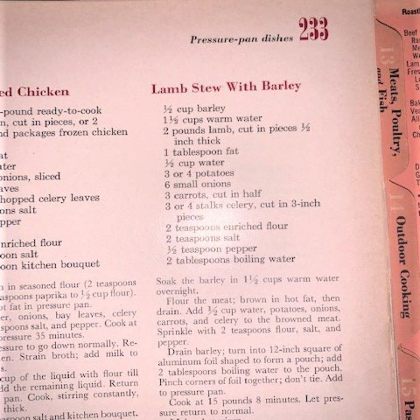 VTG Better Homes and Gardens "new cookbook"