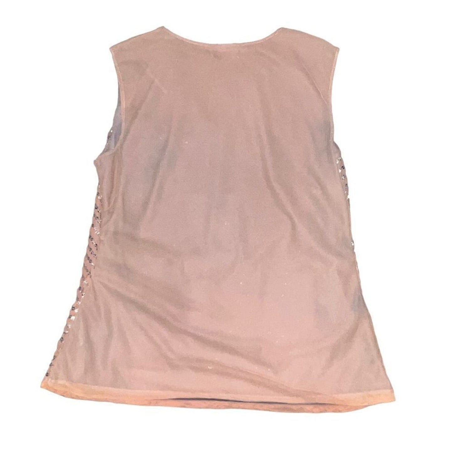 NWT Worthington Size Large Sequin Sleeveless Blouse