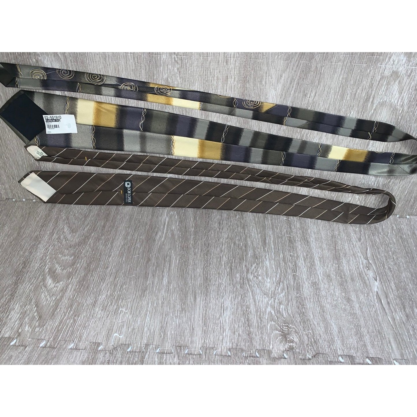 Men's Geometric Tie Set 4pc Multicolor Business/Special Occasion