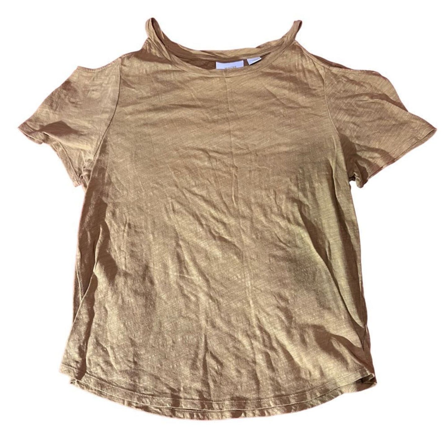 Anthropologie Maeve Cold Shoulder Top Size Medium