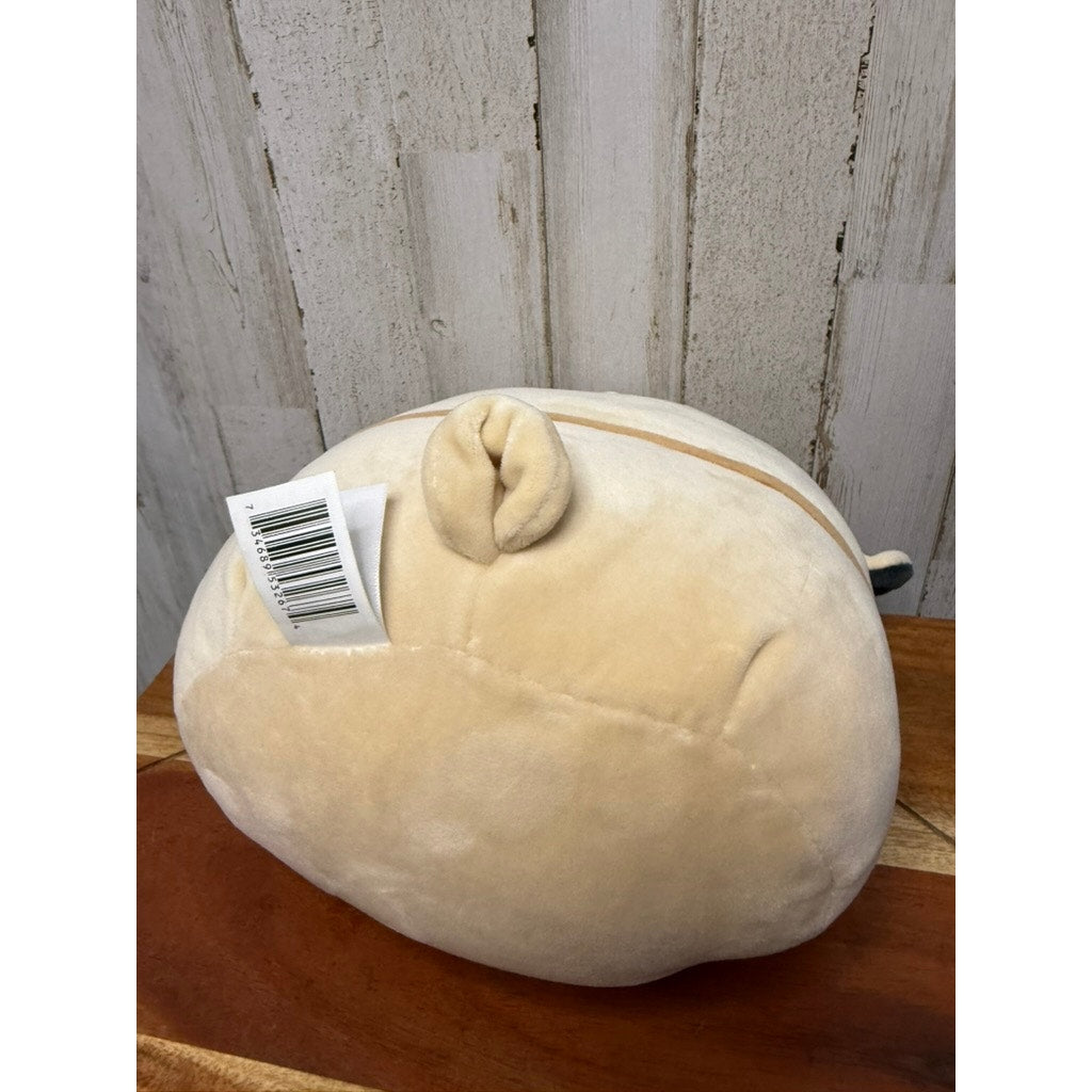 Squishmallows 8" Boyer The Billy Goat Plush Toy with Bell Collar Brown