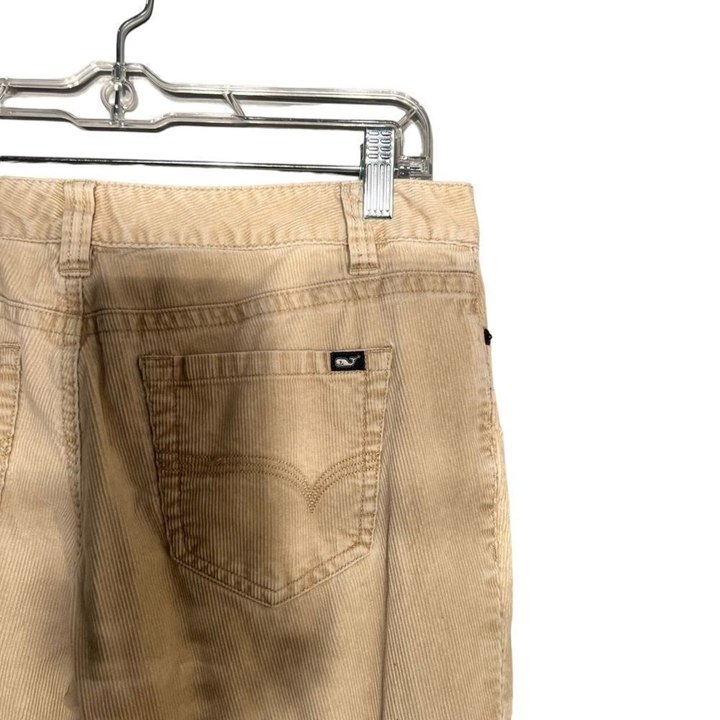Vineyard Wines Women's Beige Corduroy Pants Size 4
