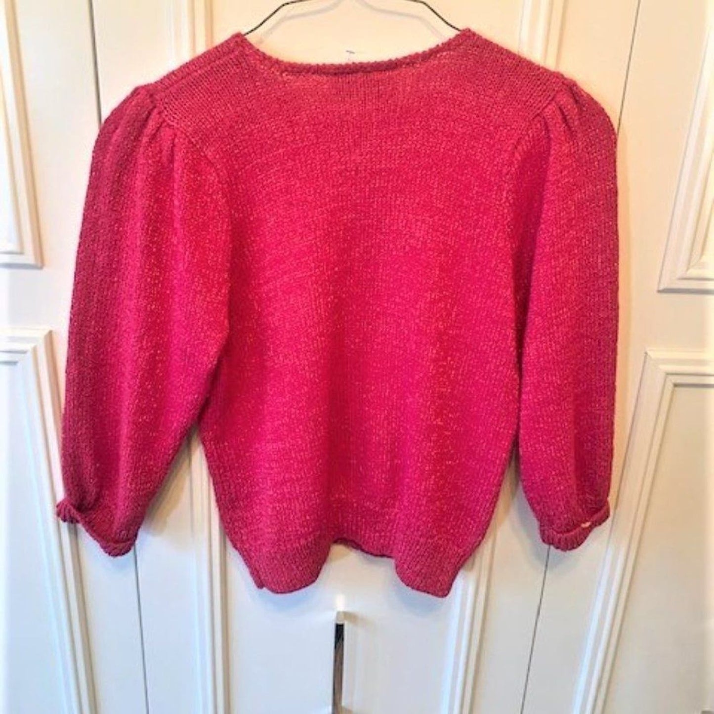 CBI fuschia/pink long sleeved sweater L