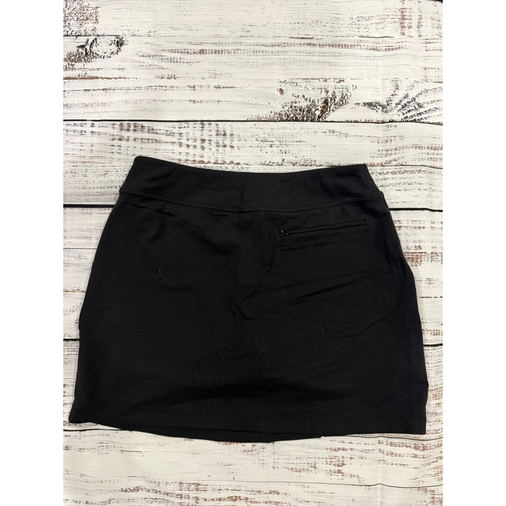 FootJoy Women's Black Athletic Skort Medium High-Rise Golf Tennis
