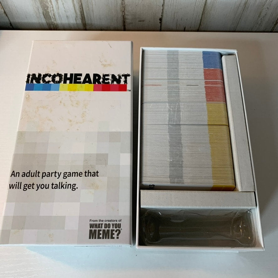 Incohearent Adult Party Card Game What Do You Meme?