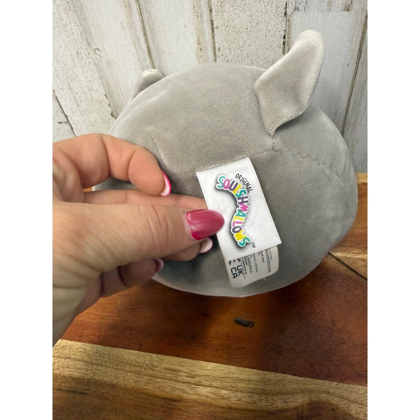 Squishmallows 7" Xolo Mexican Hairless Dog Plush Toy Multicolor