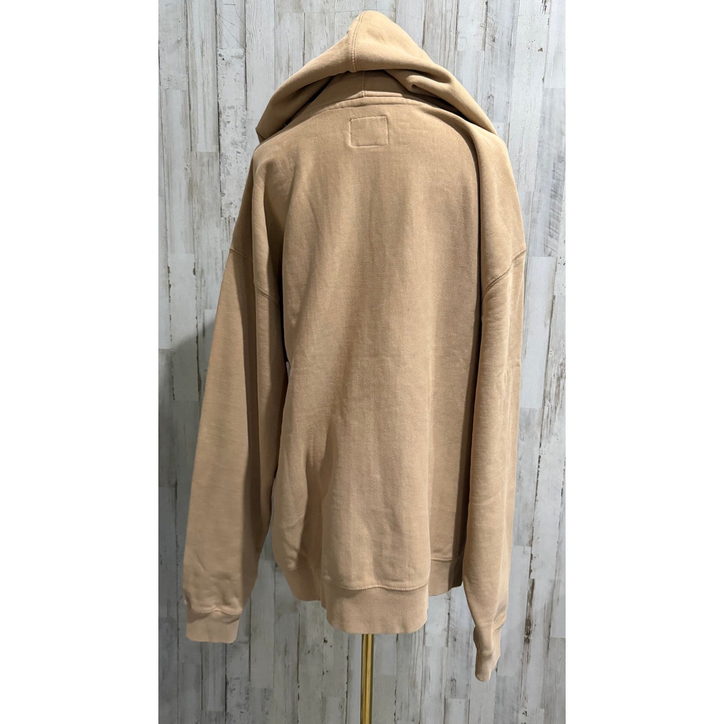 NWT 47 Furman University Paladins Mens Pullover Hoodie Beige Size Large