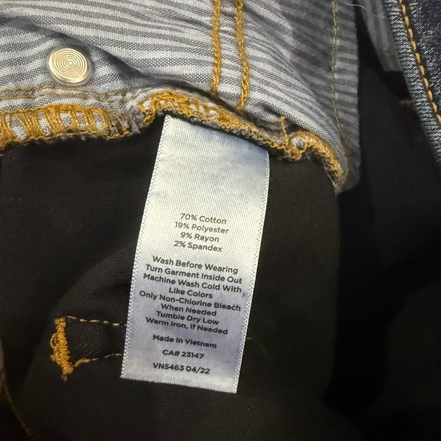 Talbots Women's Jegging Jeans Size 4 Blue Dark Wash Skinny Fit