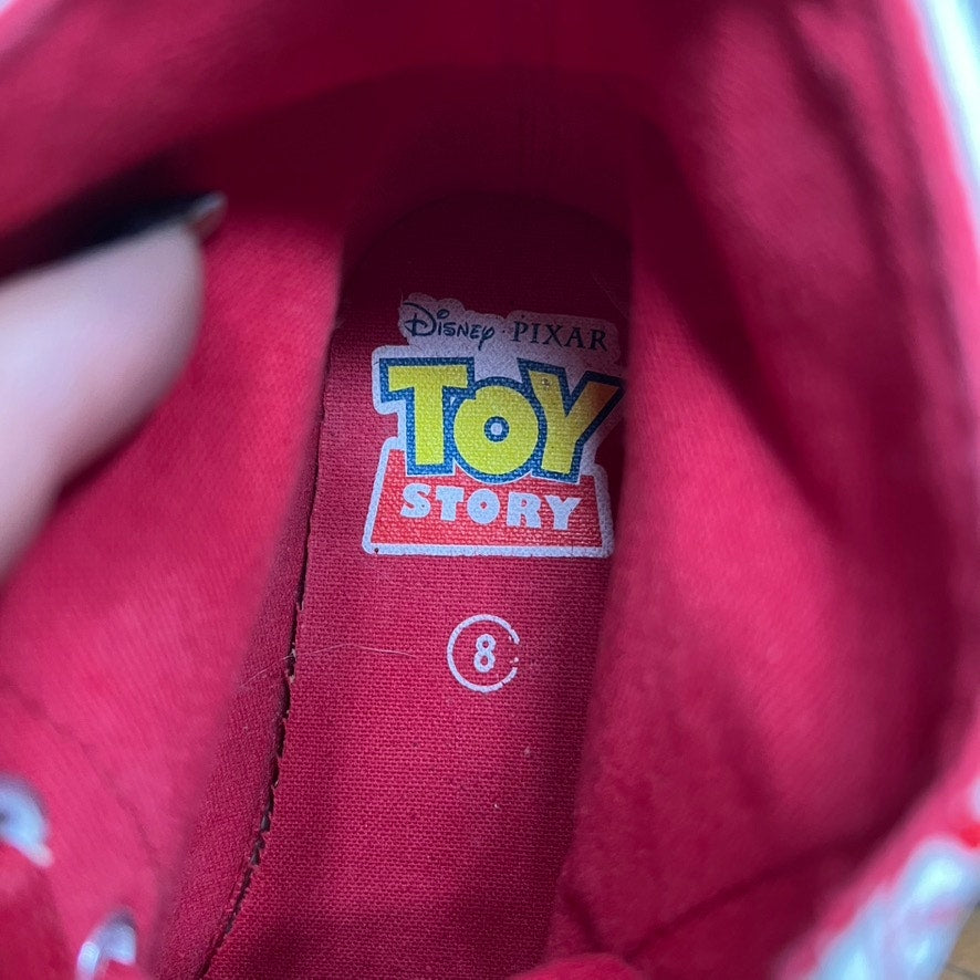 Disney Pixar Toy Story Pizza Planet Hi-Top Sneakers Men's 8/ Women's 9.5