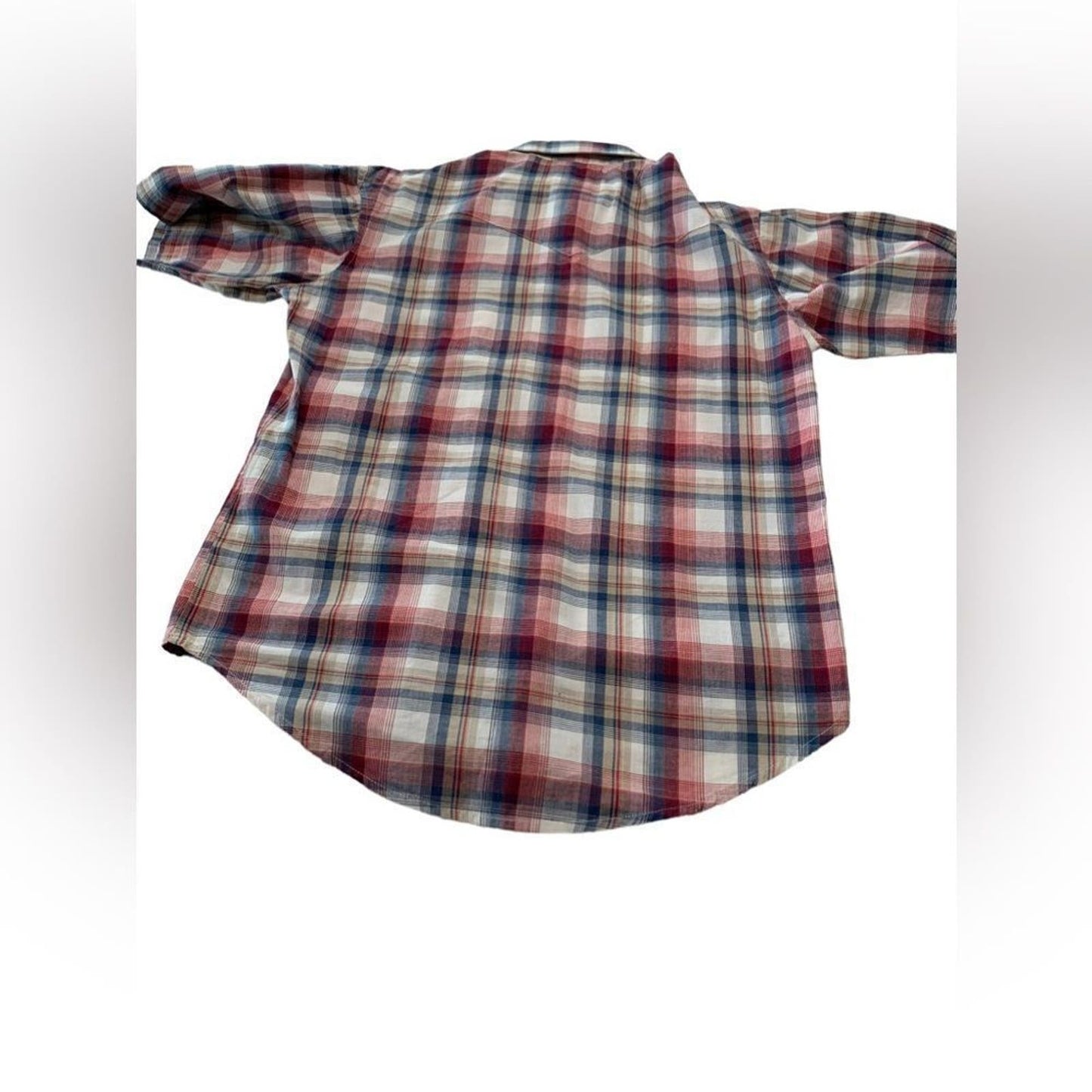 Vintage Wrangler Pearl Snap Button Down Size Medium