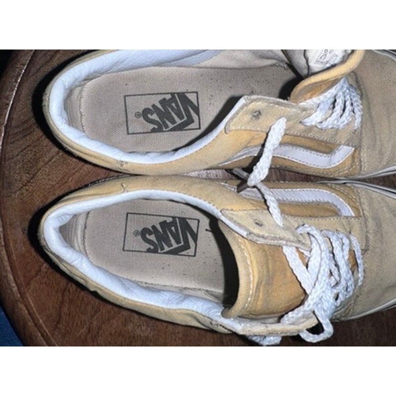 Vans Old Skool Unisex Yellow Skate Shoes Size 6 Men's/7.5 Women's