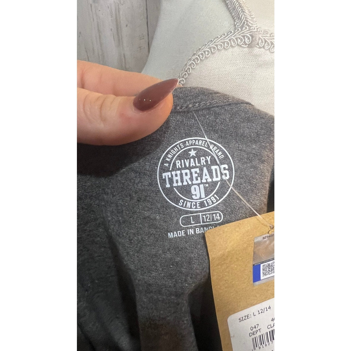 NWT Maryland Terrapins Women's Large Gray Sleeveless Tank Top Casual Summer