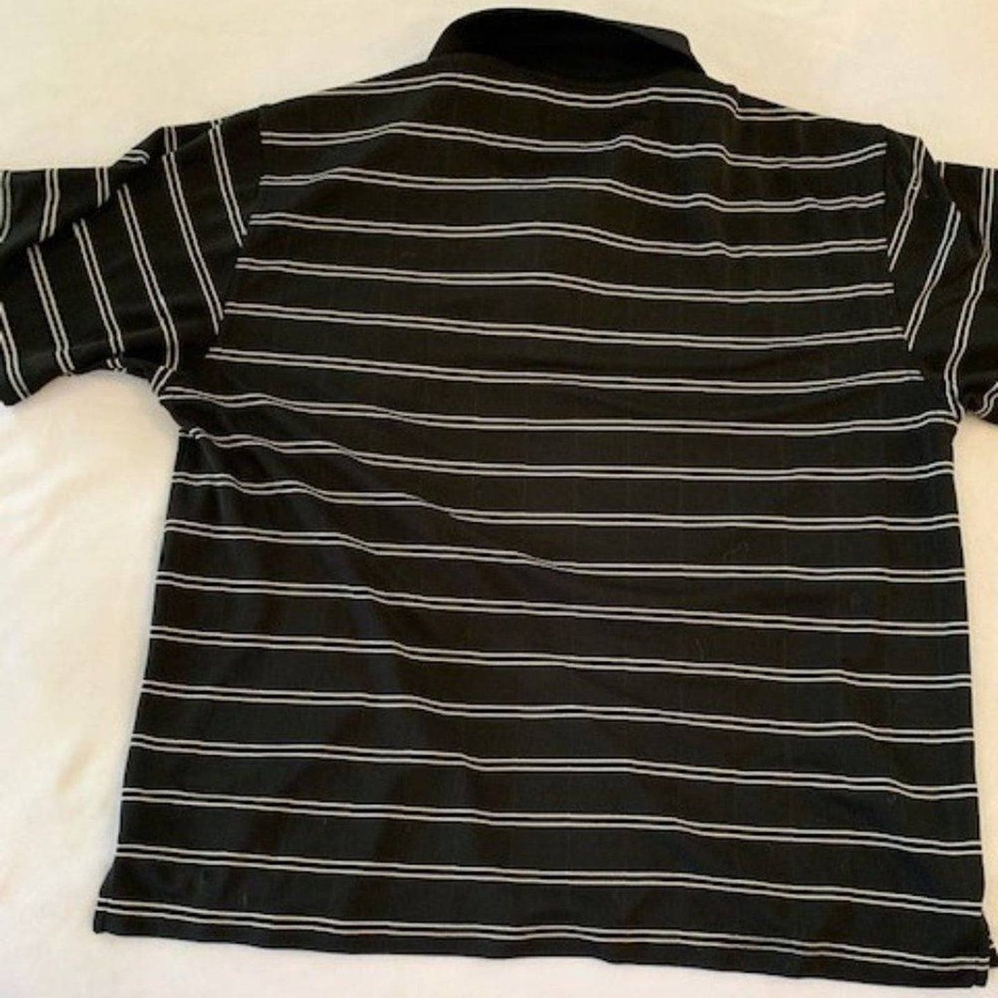 PGA Tour black golf/polo shirt L EUC