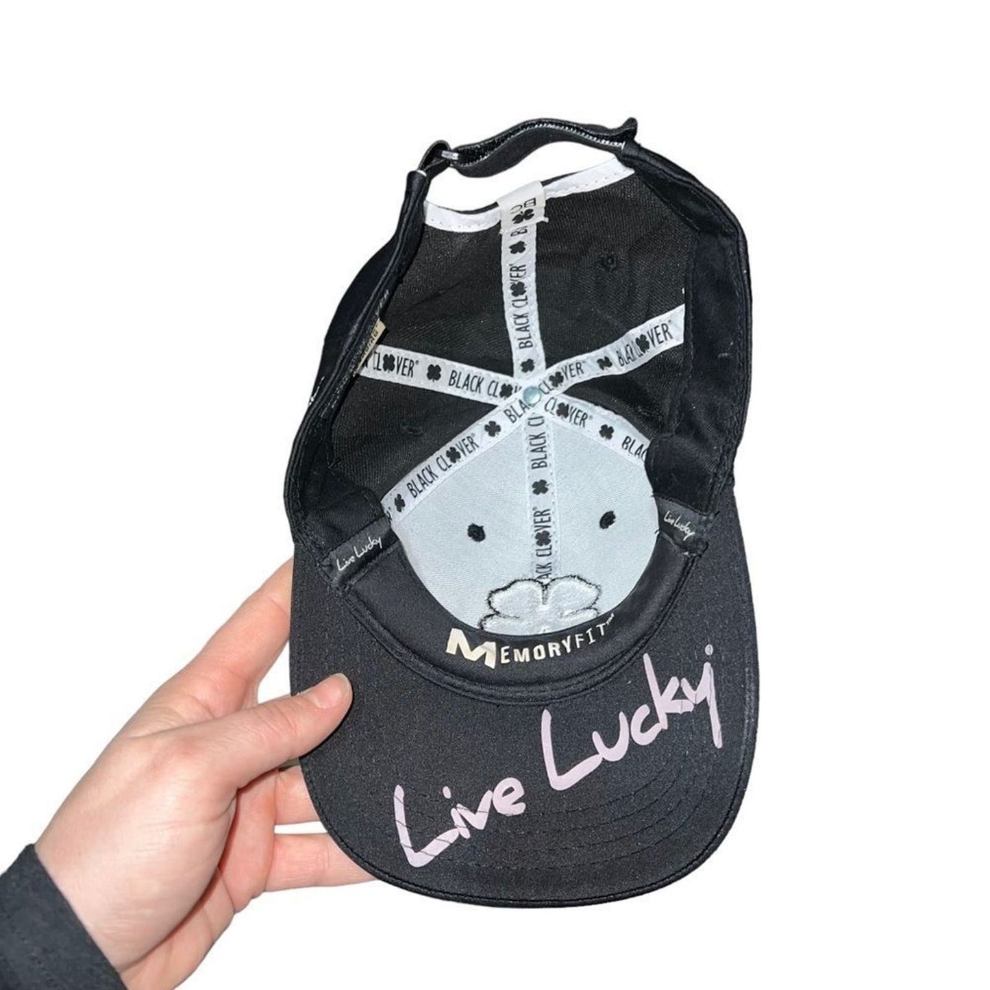 Men's Black New Mexico Lobos Spirit Adjustable Hat