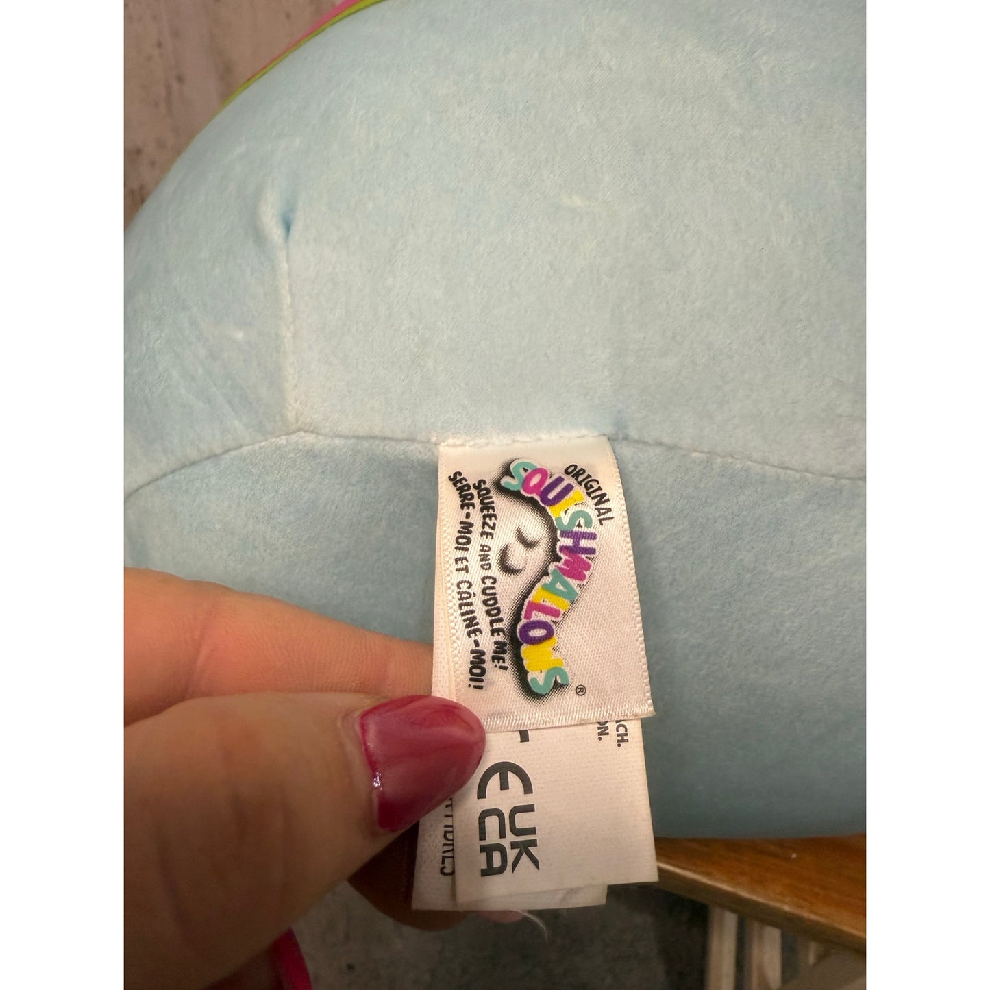 Squishmallow Esmeralda Unicorn Grocery Clerk 16” Plush 2020 Retired