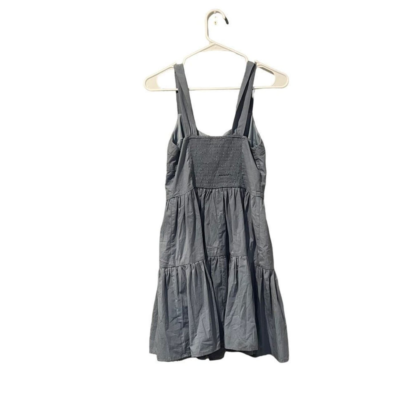 Bailey Blue - Blue Button Sundress - Size Medium