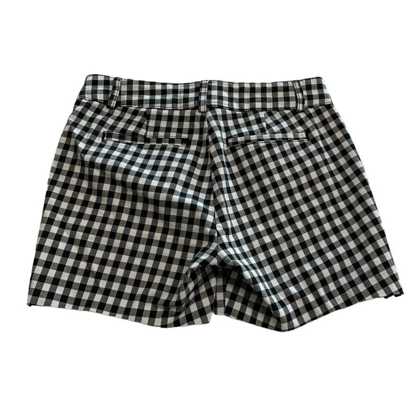 Anthropologie Black And White Checkered Shorts Size 26