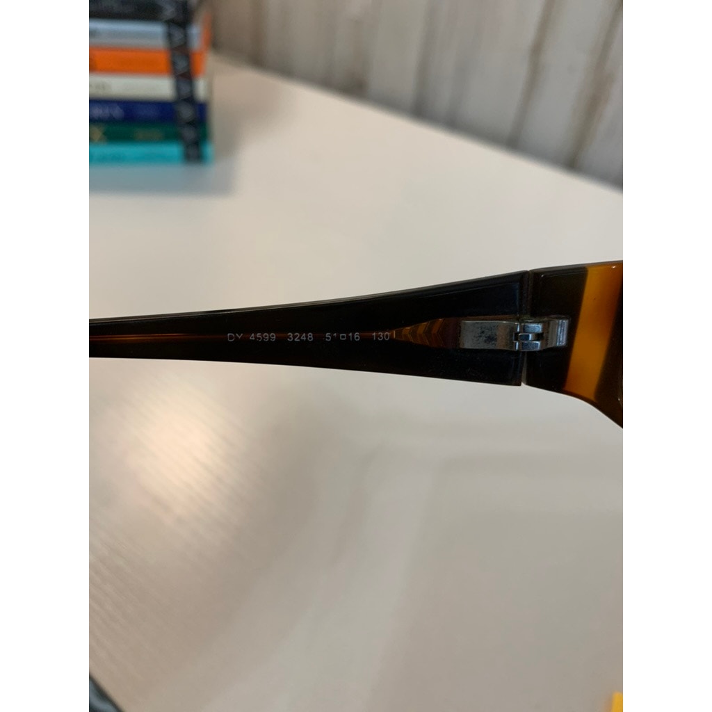 DKNY Eyeglass Frame Womens Brown Tortoise Full-Rim 51-16-130