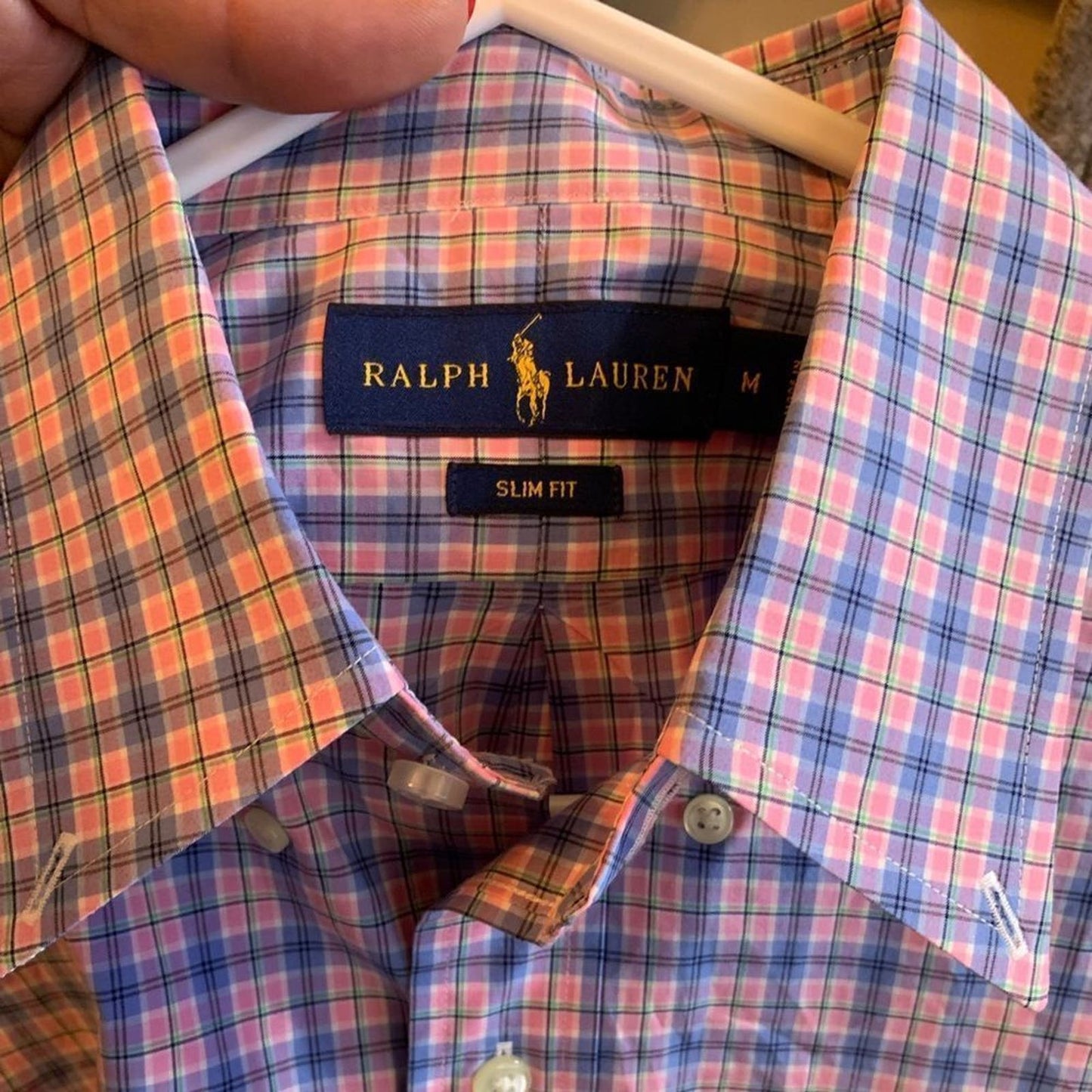 Ralph Lauren Men's Slim Fit Button Down Size Medium