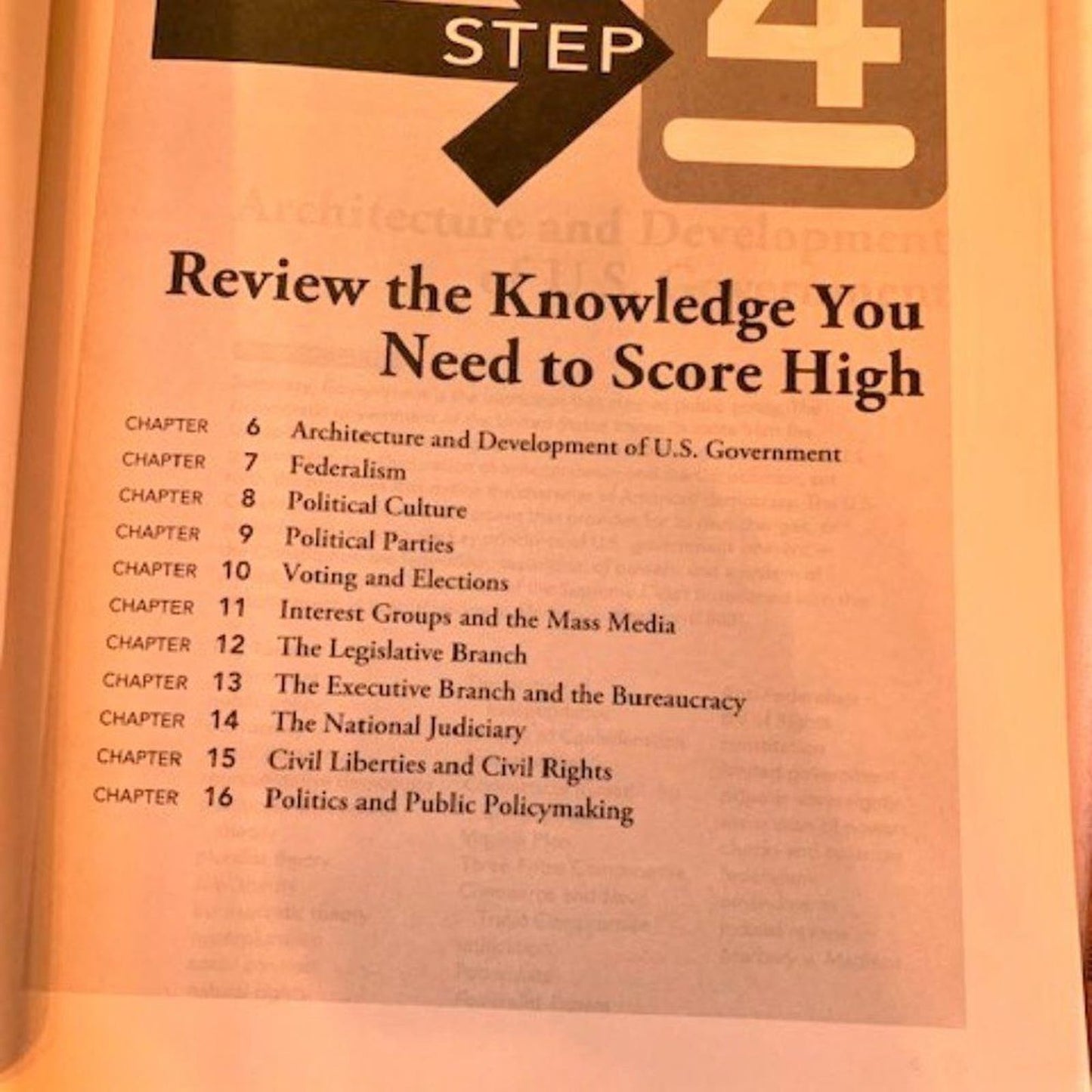 Set 2 5 Steps to a 5 AP Exam Review Us Government & Politics