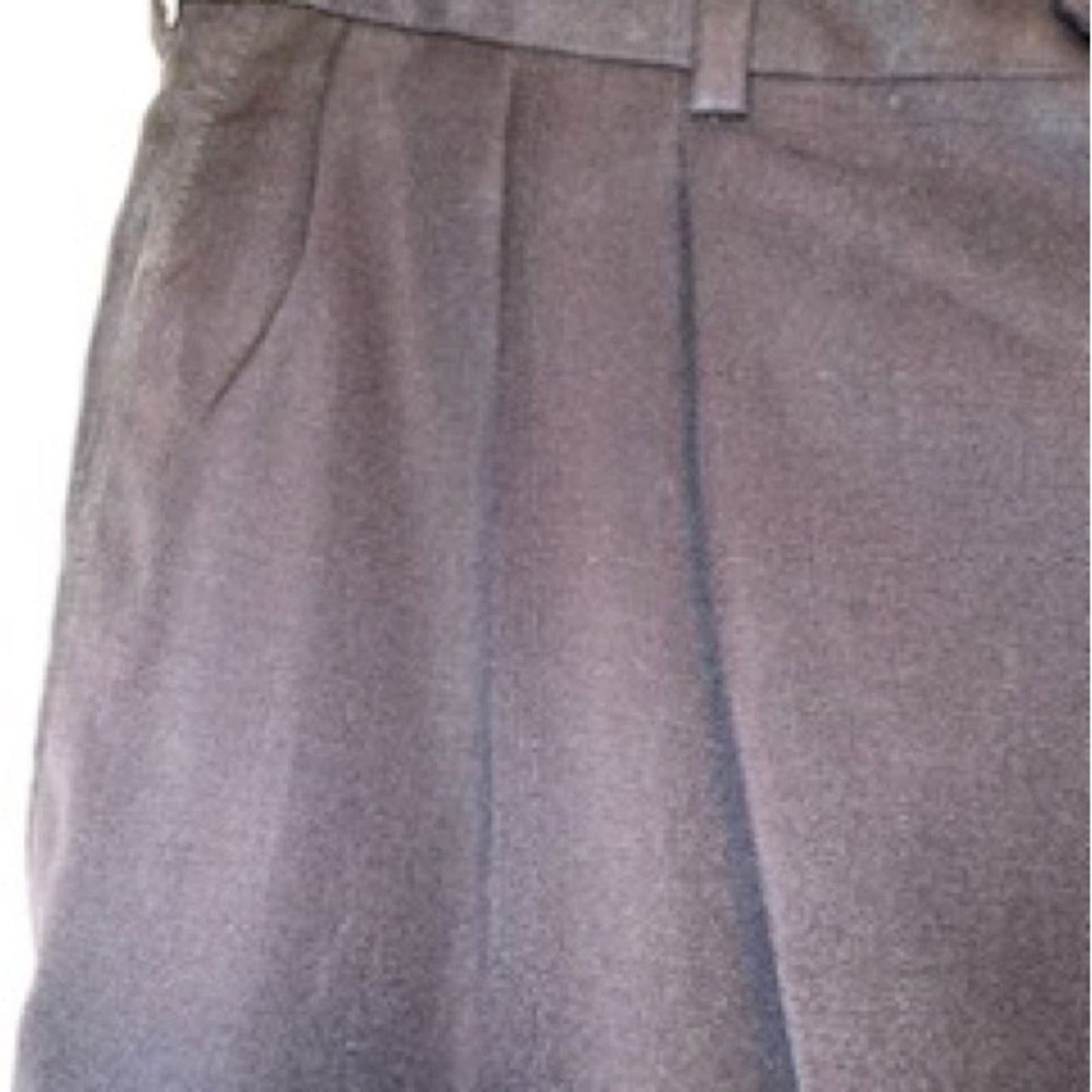 Classic Men's Black Pleated Trousers - Timeless Style! W39