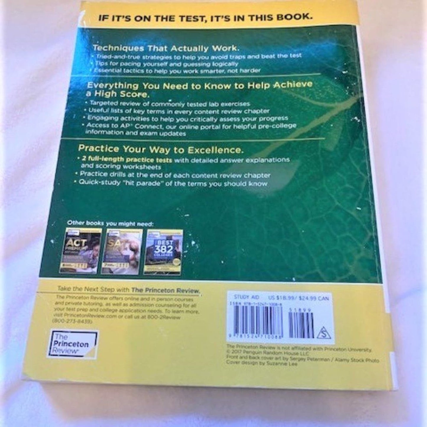 Princeton Review Cracking the AP Environmental Science exam