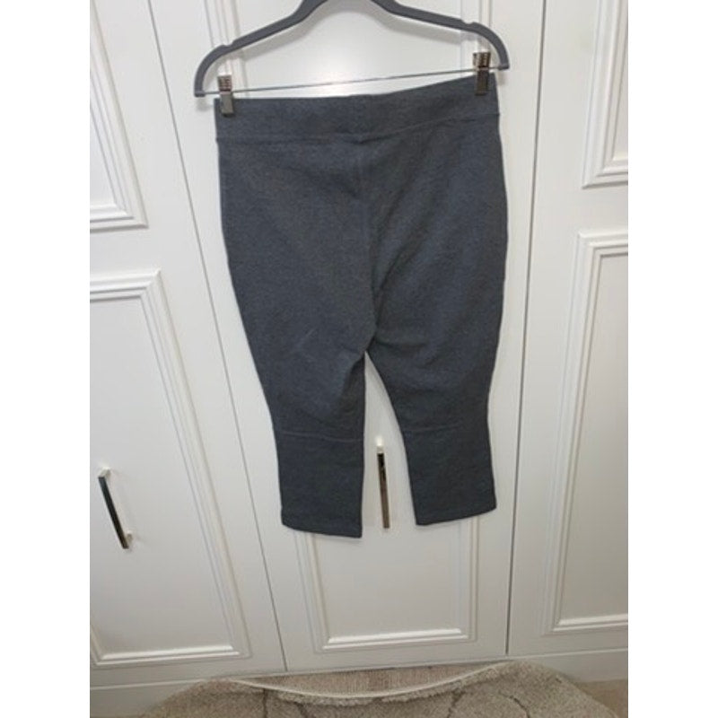 Talbots Women's Charcoal Grey Leggings Size Medium Casual Knit