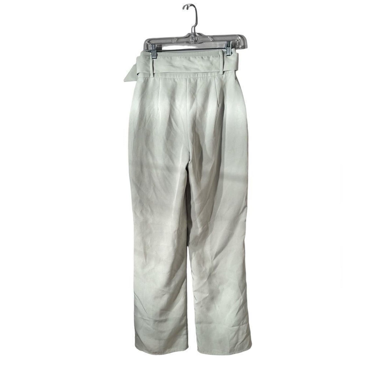 Missguided Seafoam Trousers with Belt Size 6