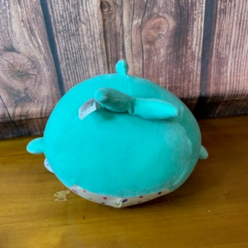 NWT Squishmallows Sharon Party Shark Plush Confetti Belly 10 in