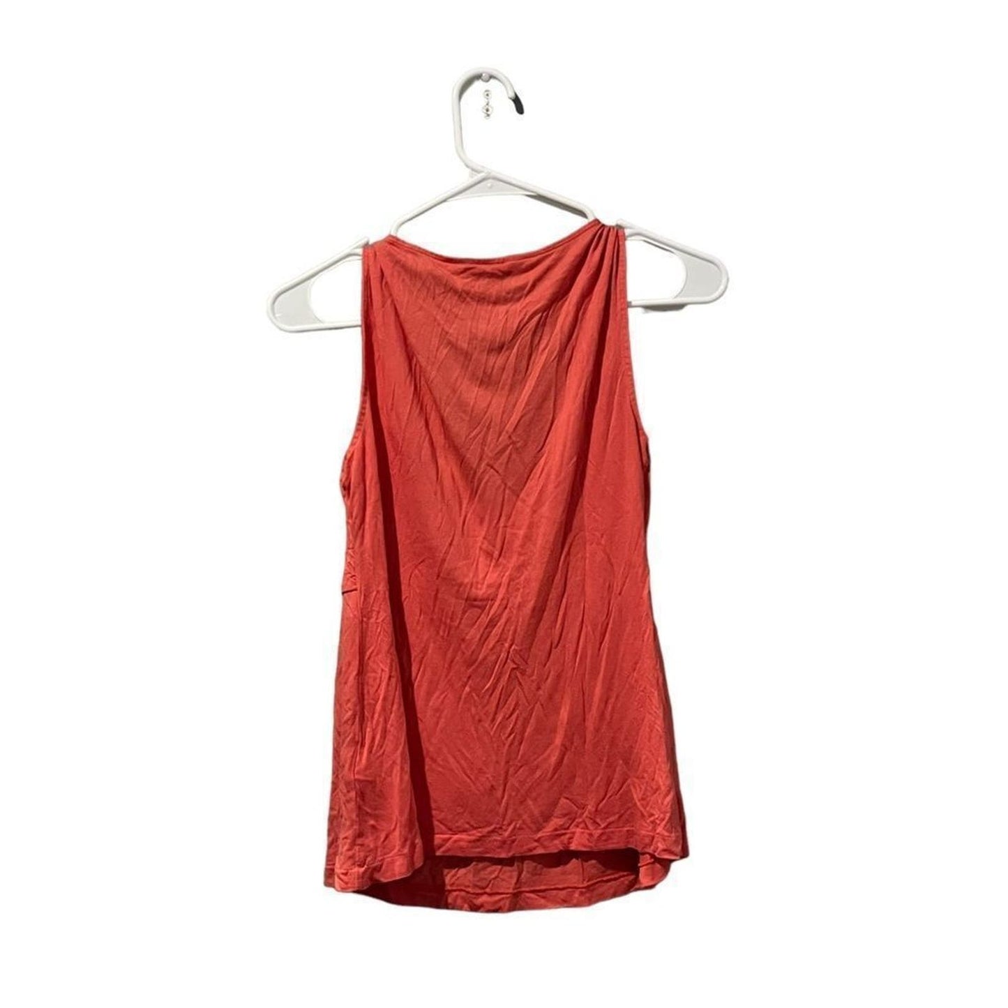 Banana Republic Factory Women's Orange Sleeveless Blouse Size Small