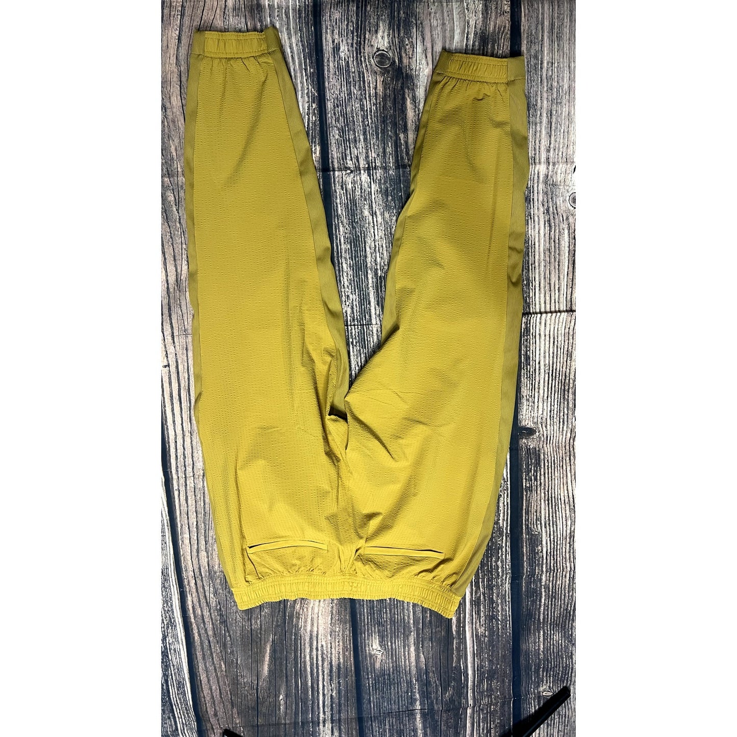 Athleta Women's Size 16 Textured Brooklyn Tapered Jogger Pants Tuscan Gold