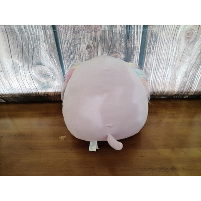 NWT Squishmallows Barb Dog Purple Pastel Rainbow Ears 16"