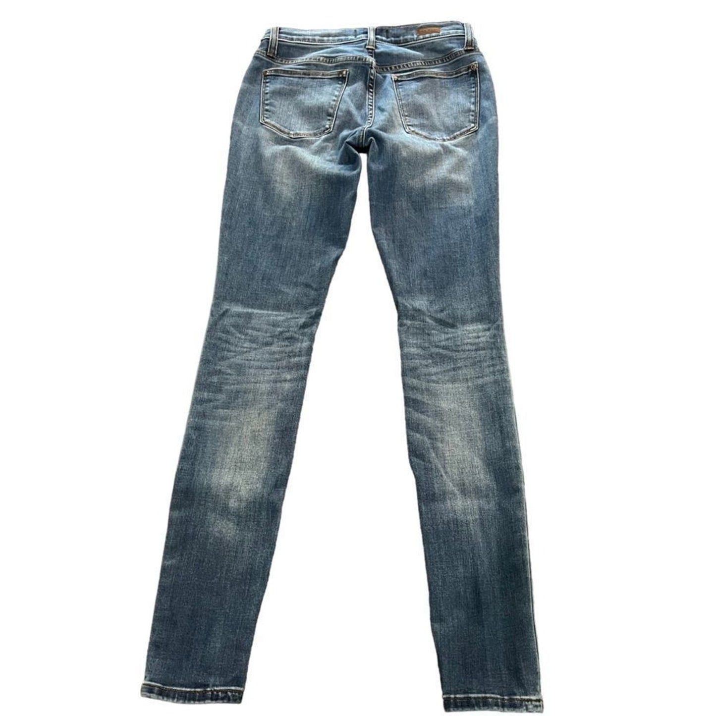 Lila Ryan Women's Skinny Jeans Size 27 Mid Rise Medium Blue Wash Stretch