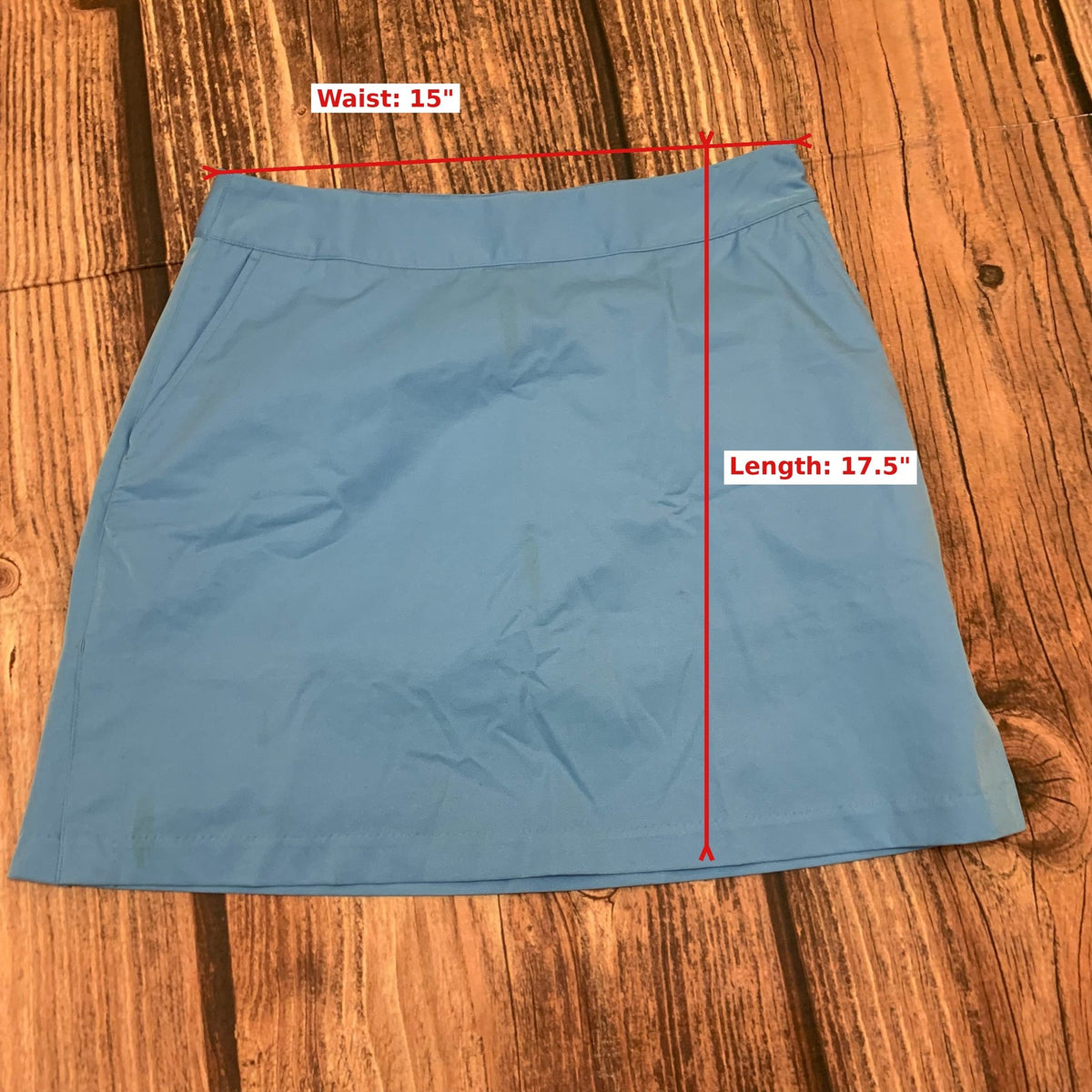 Adidas ClimaCool Blue Golf Skort Size 6